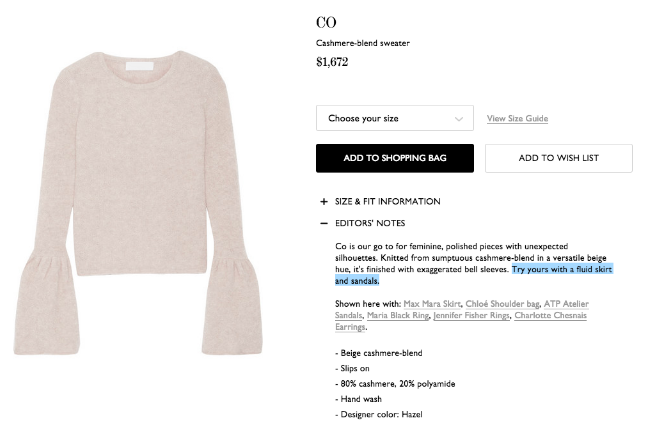 How to Write Fashion Product Descriptions That Sell